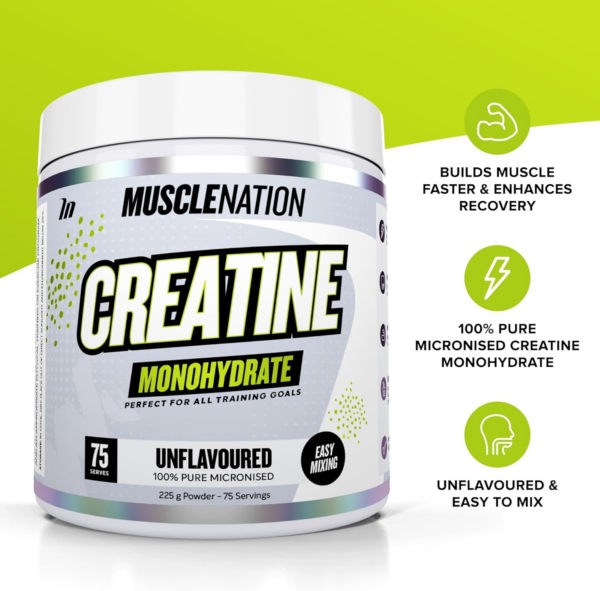 Creatine Monohydrate 225G - Image 2